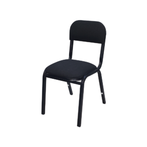 silla sheraton tapiz textil negro